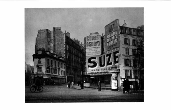 Brassai "Rue de Passy, Paris" c.1940 Vintage art book print - Image 3