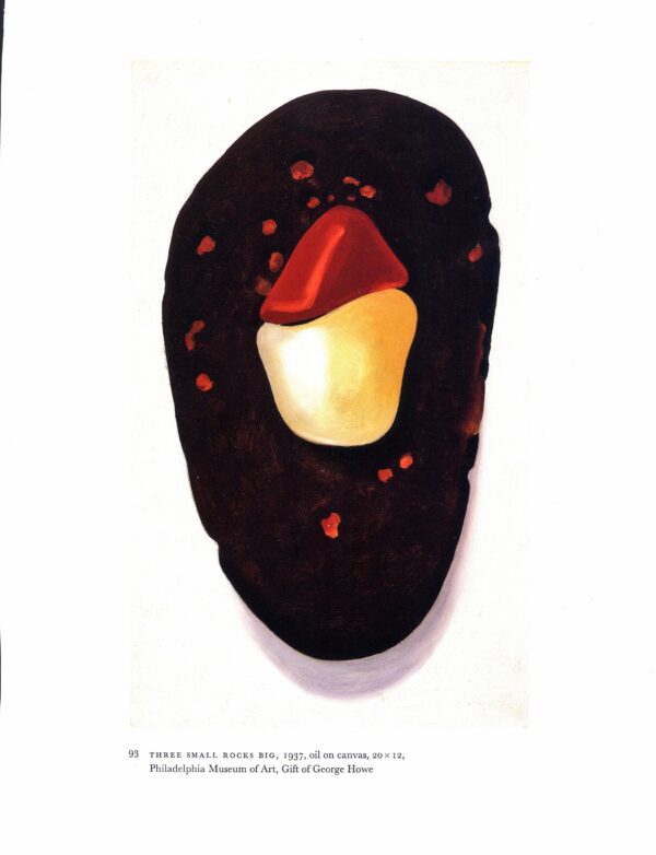 Georgia O'Keeffe "Three Small Rocks Big / Red and Pink Rocks" - Image 2