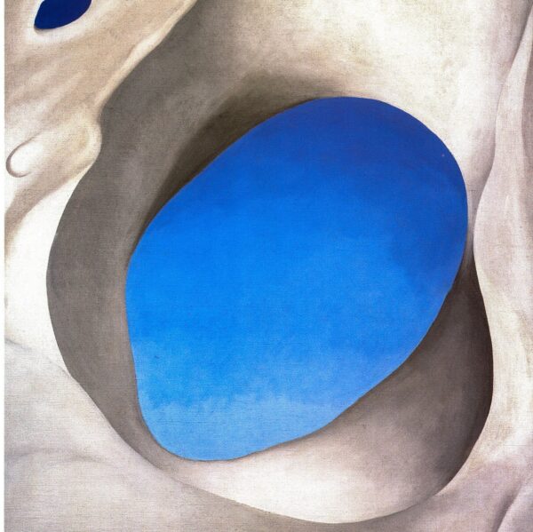 Georgia O'Keeffe "Goat's Horn with Red / Pelvis III" 1944/45 print - Image 3