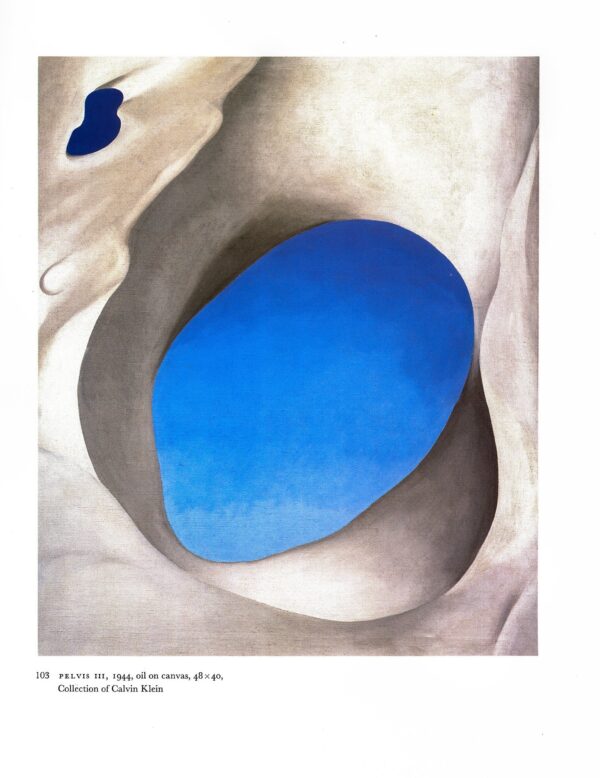 Georgia O'Keeffe "Goat's Horn with Red / Pelvis III" 1944/45 print - Image 4