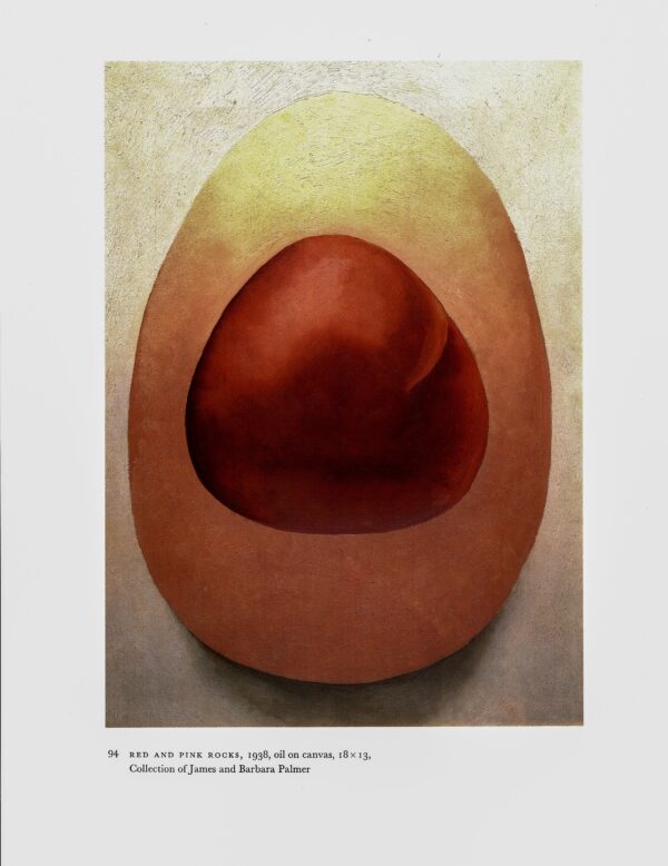 Georgia O'Keeffe "Three Small Rocks Big / Red and Pink Rocks" - Image 4
