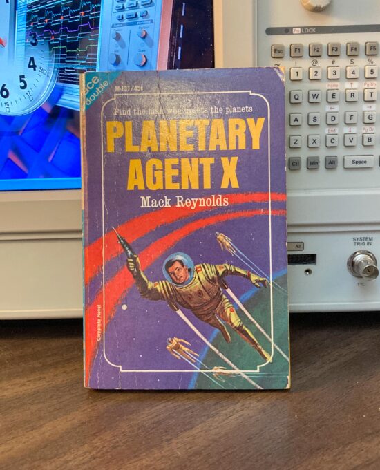 Ace “Double” Planetary Agent X & Behold the Stars c.1965 Vintage sci fi double novel paperback
