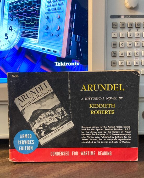 Armed Services Edition “Arundel” A Historical Novel by Kenneth Roberts 1945 Vintage paperback book