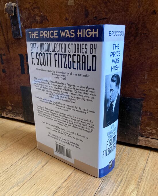 Vintage first edition hardcover short-story anthology “The Price was High – Fifty Uncollected Stories” F. Scott Fitzgerald 1979