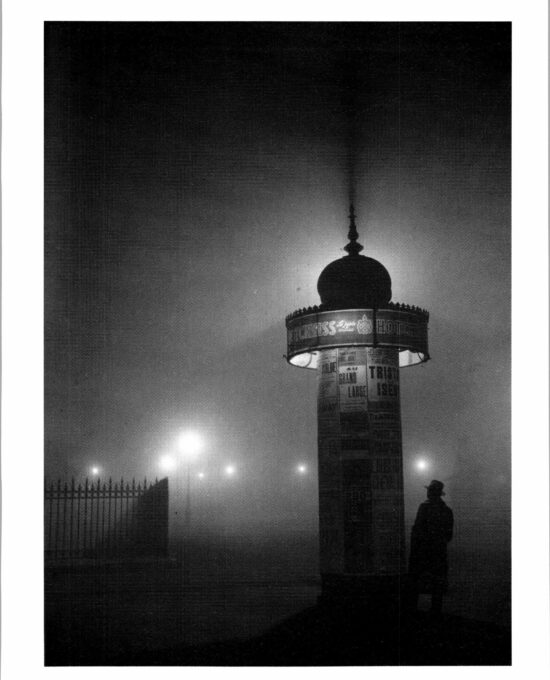Brassai “Avenue de l’Observatoire, Paris” 1933 Vintage art book print Street photography
