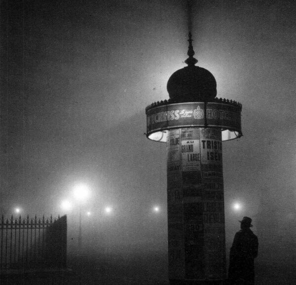 Brassai "Avenue de l'Observatoire, Paris" 1933 Vintage art book print Street photography - Image 2