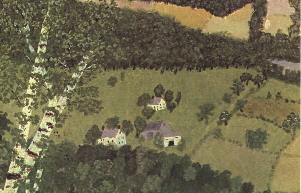Grandma Moses "Black Horses" 1942 Vintage book page 13 x 12" - Image 3
