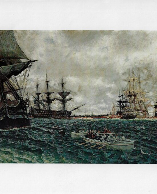 Howard Pyle Of the Brandywine Artists “The evacuation of Charleston by the British, 12/14/1782”  The Story of the Revolution
