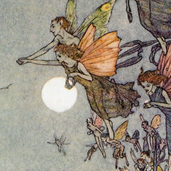 Edmund Dulac 'The Tempest' Fairy Art Print: Vintage Book Page - Image 3