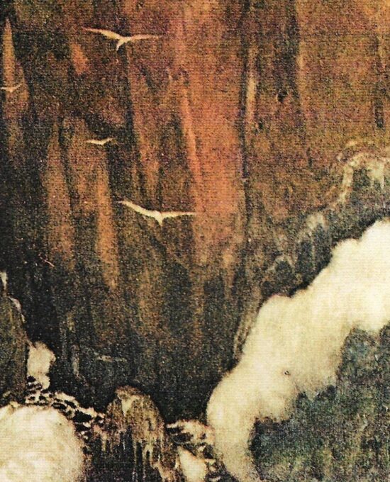 Edmund Dulac ‘The Tempest’ Illustration: Vintage Book Page