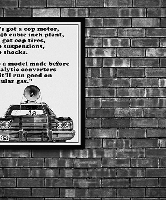 Blues Brothers inspired poster [The Blues Brothers, 1980]  — multiple sizes —
