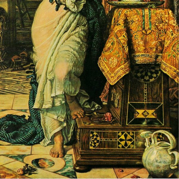 Isabella and the Pot of Basil 1867 print William Holman Hunt - Image 2