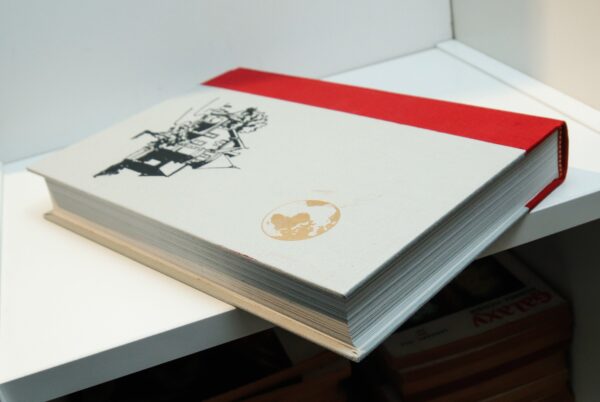 Ray Bradbury "The Martian Chronicles" Signed [c.1974] Vintage Heritage hardcover in decorated cloth wrapped boards in slipcase Mignaini art - Image 7