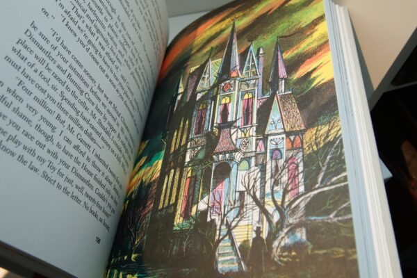 Ray Bradbury "The Martian Chronicles" Signed [c.1974] Vintage Heritage hardcover in decorated cloth wrapped boards in slipcase Mignaini art - Image 9