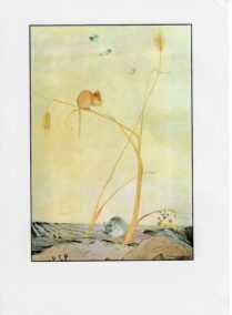 Aesop's Fables Art Print: The Town Mouse & Country Mouse, Detmold [1909]