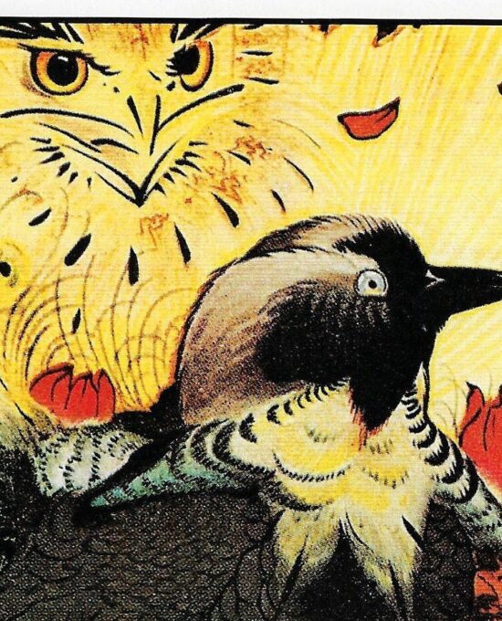 Edward Detmold ‘The Vain Jackdaw’ Print: Aesop Fables Art