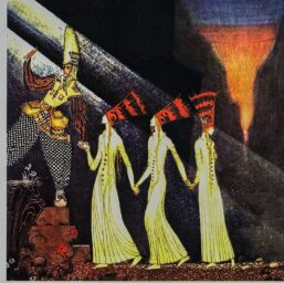 Kay Nielsen Art Nouveau Print: The Three Princesses in the Blue (1914)