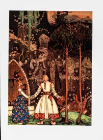 Kay Nielsen Print: East of the Sun, West of the Moon Vintage Book Page