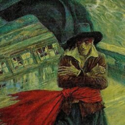 Howard Pyle 'The Flying Dutchman' Vintage Art Print