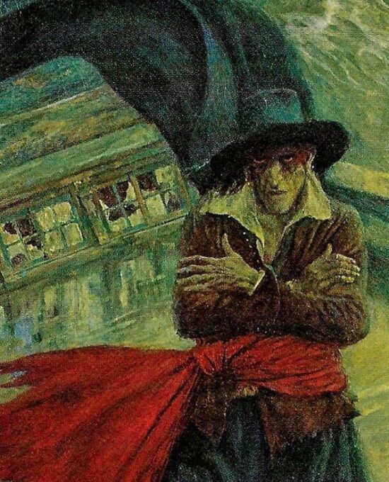 Howard Pyle ‘The Flying Dutchman’ Vintage Art Print
