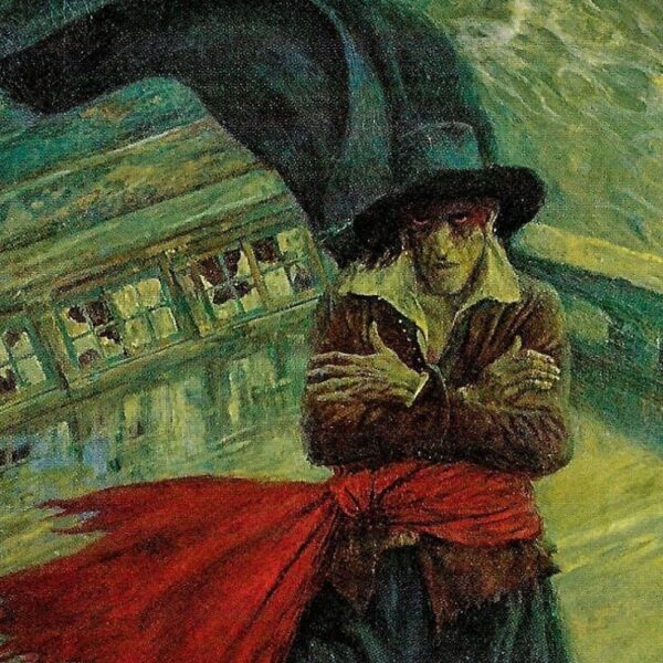 Howard Pyle 'The Flying Dutchman' Vintage Art Print