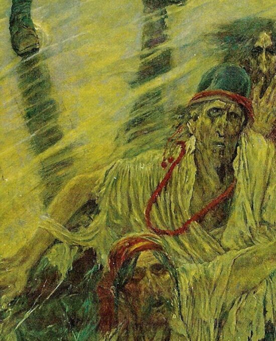 Howard Pyle ‘The Flying Dutchman’ Vintage Art Print