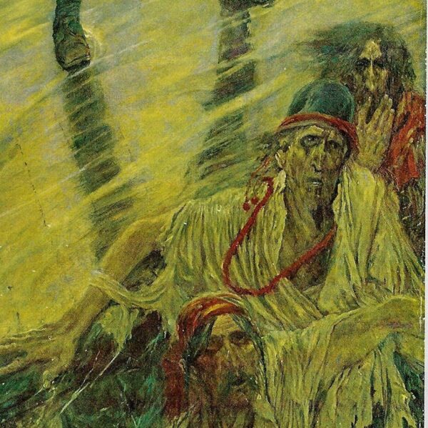 Howard Pyle 'The Flying Dutchman' Vintage Art Print - Image 2
