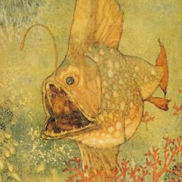 Edmund Dulac 'The Tempest' Anglerfish Print: Shakespeare Vintage Art