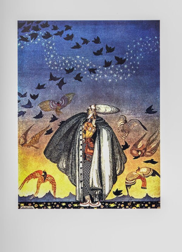 Kay Nielsen Art Print: The Three Princesses Vintage Book Illustration