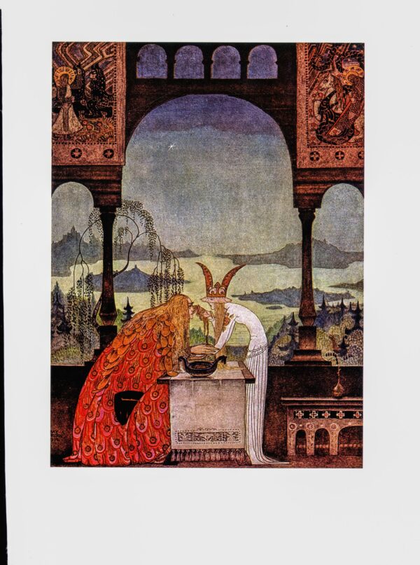 Kay Nielsen Illustration: East of the Sun, West of the Moon Vintage Book Page