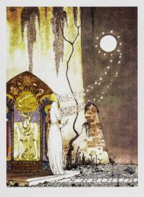 Kay Nielsen "The Lassie and Her Godmother" Vintage Art Print