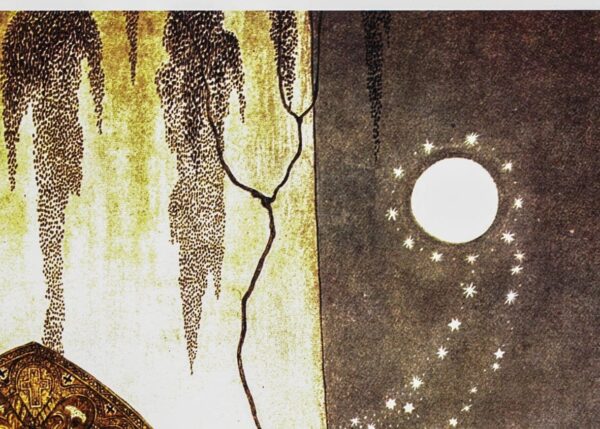 Kay Nielsen "The Lassie and Her Godmother" Vintage Art Print - Image 3
