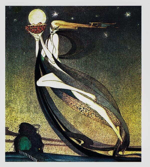 Kay Nielsen Art Nouveau Print: "This Good Fairy", Vintage Book Page