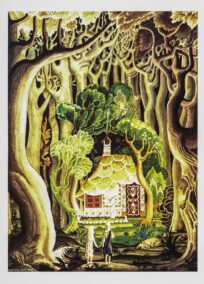 Kay Nielsen "Hansel and Gretel" Vintage Art Print [1924]