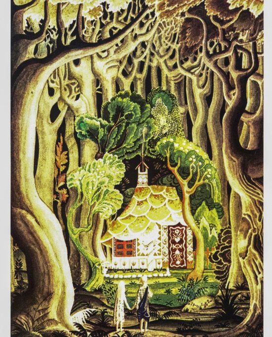 Kay Nielsen “Hansel and Gretel” Vintage Art Print [1924]