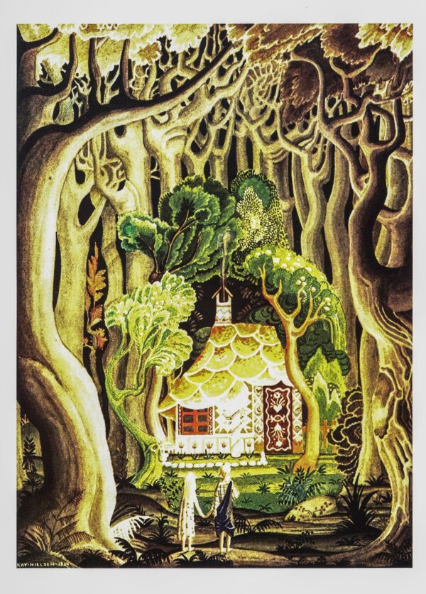 Kay Nielsen "Hansel and Gretel" Vintage Art Print [1924]