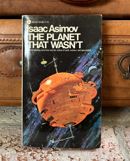 First Edition Isaac Asimov Sci-Fi Essays: “The Planet That Wasn’t” 1977 Paperback