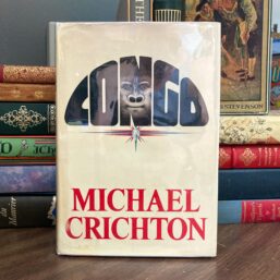 Michael Crichton "Congo" Vintage first edition hardcover novel 1980 Dustjacket