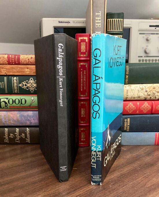 Kurt Vonnegut “Galapagos” Vintage hardcover in jacket c1985