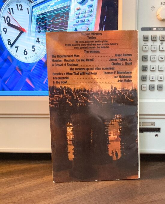 Science fiction anthology “Nebula Winners Twelve” 1979 The Bicentennial Man Varley Haldeman Vintage paperback