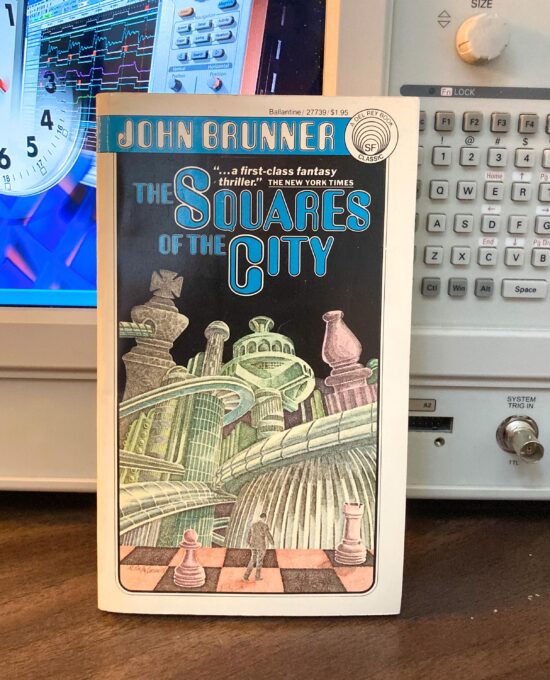 Sci-Fi Chess Novel: The Squares of the City by John Brunner, 1978 Edition