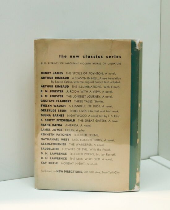 Exiles James Joyce 1945 Vintage New Directions hardcover in dust jacket