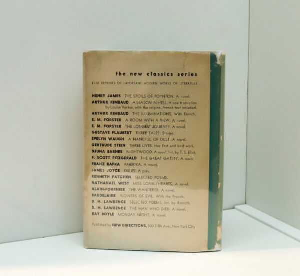 Exiles James Joyce 1945 Vintage New Directions hardcover in dust jacket - Image 2