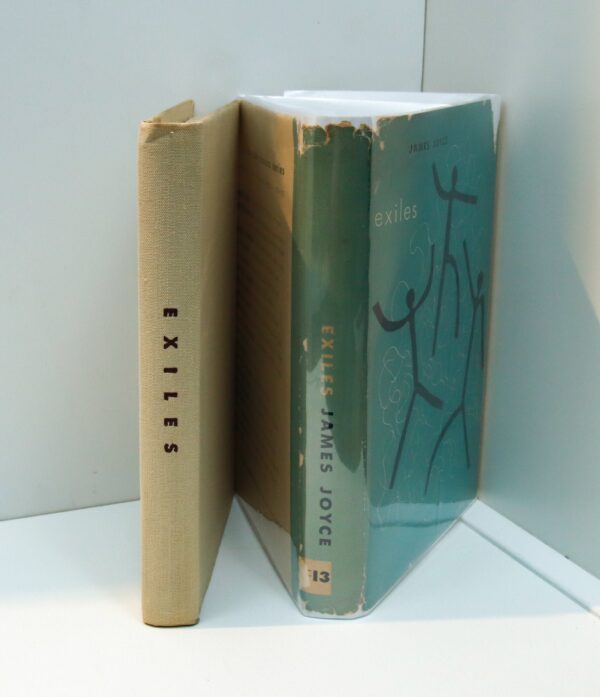 Exiles James Joyce 1945 Vintage New Directions hardcover in dust jacket - Image 3