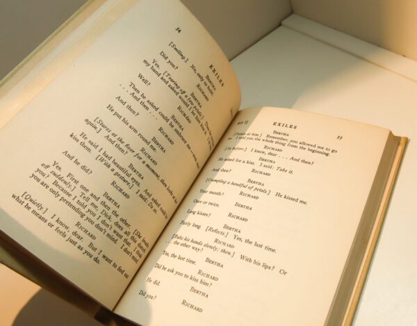 Exiles James Joyce 1945 Vintage New Directions hardcover in dust jacket - Image 8