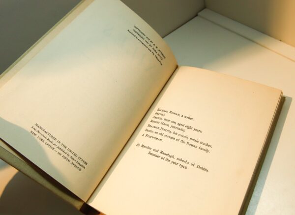 Exiles James Joyce 1945 Vintage New Directions hardcover in dust jacket - Image 7