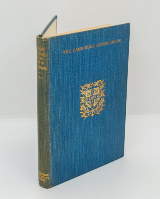 Literary Friendships in the Age of Wordsworth 1932