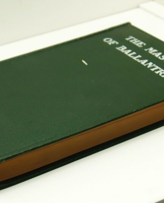 Vintage “The Master of Ballantrae” Book by Robert Louis Stevenson, c1900