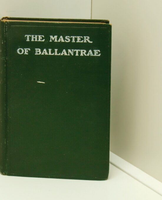 Vintage “The Master of Ballantrae” Book by Robert Louis Stevenson, c1900