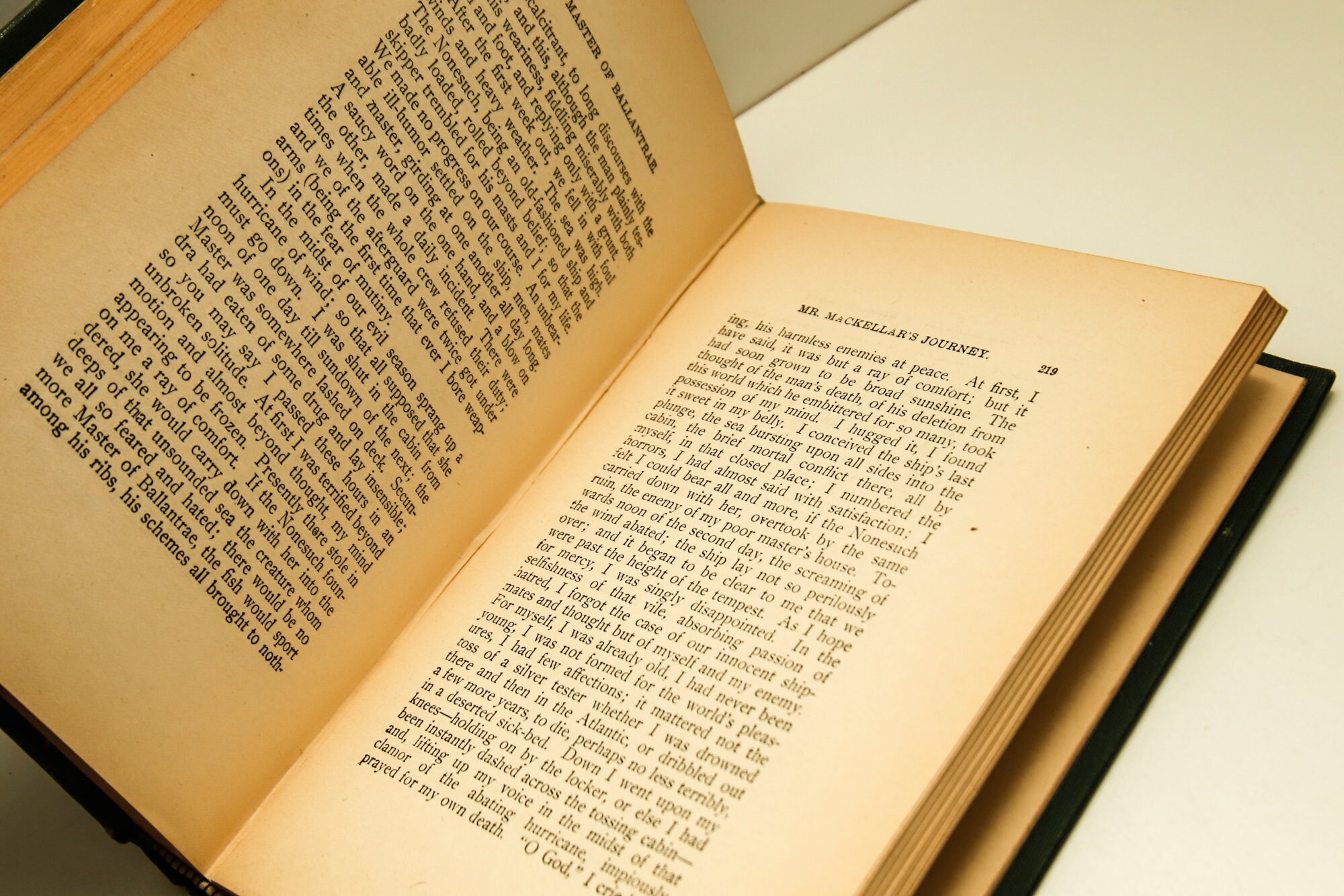 Vintage "The Master of Ballantrae" Book by Robert Louis Stevenson, c1900 - Image 8